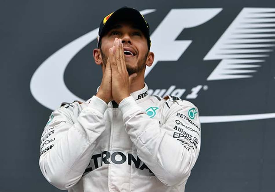 Hamilton engrossa fala e dispara: "Eu estou aqui para vencer"