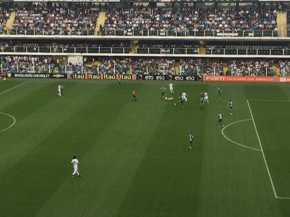 Acompanhe! Santos vence a Chapecoense na Vila Belmiro e entra no G-4