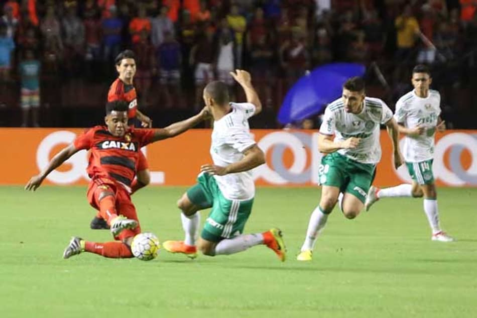 Último confronto - Sport 1 x 3 Palmeiras (4/7/2016, pelo primeiro turno do Brasileirão) 