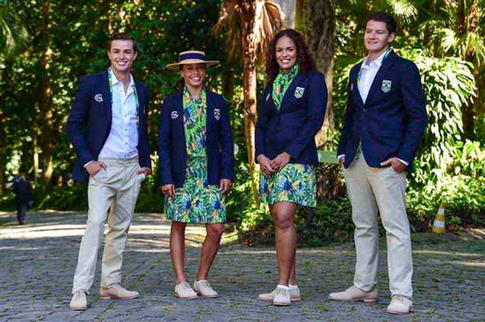COB e C&A apresentam uniformes de desfile do Time Brasil no Rio 2016