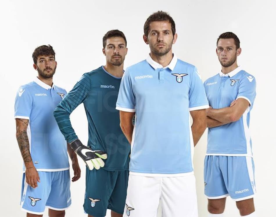 Lazio divulga seu uniforme para a temporada 2016-2017