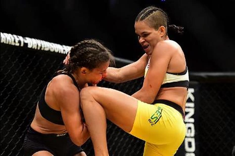 Amanda Nunes fatura bônus por nocaute sobre Miesha Tate