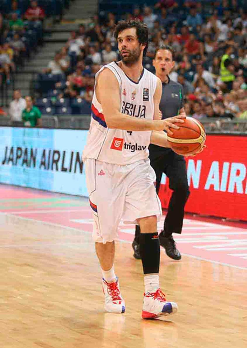 Destaque da seleção da Sérvia, Milos Teodosic recusou proposta da NBA em 2013