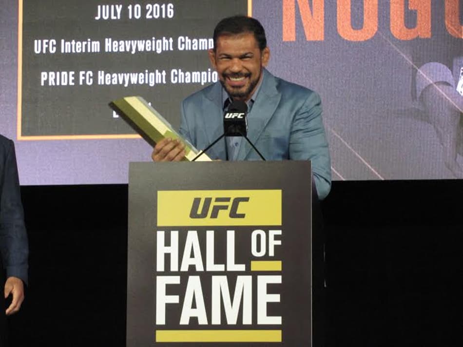 Minotauro entra no Hall da Fama do UFC e aposta em próximos indicados