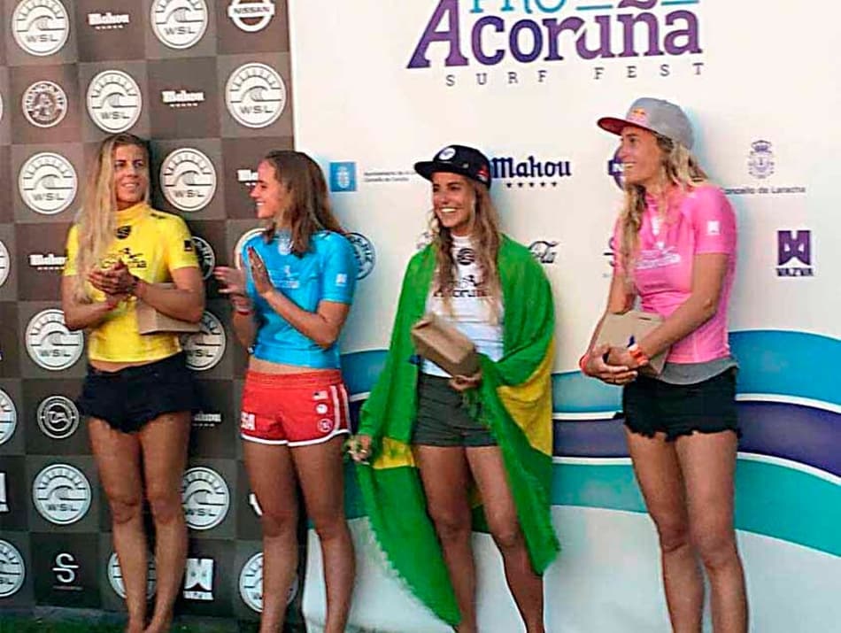 Chloé Calmon termina em segundo na Espanha