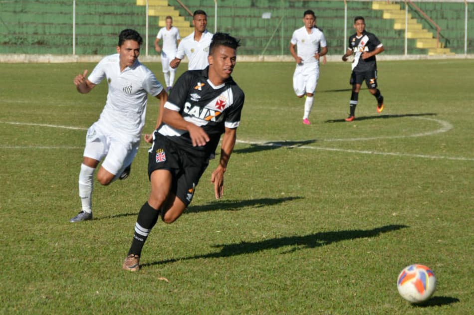 Vasco perde para o Santos e dá adeus a Taça BH desta temporada