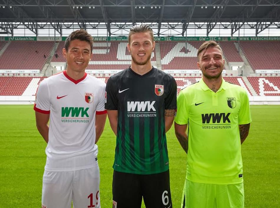 Augsburg divulga uniforme para temporada