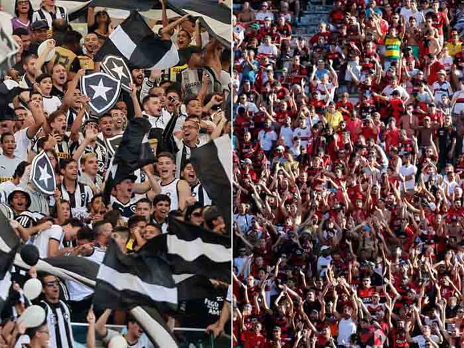 Torcidas - Botafogo e Flamengo