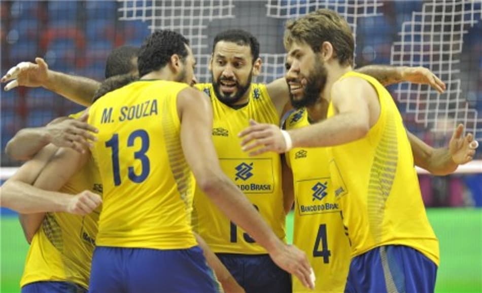 Seleção Brasileira vence a França e vai à final da Liga Mundial de vôlei
