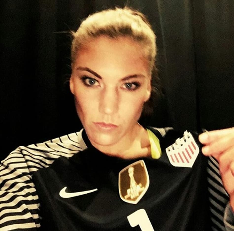 Lembra dela? Hope Solo faz homenagem para time da América do Sul