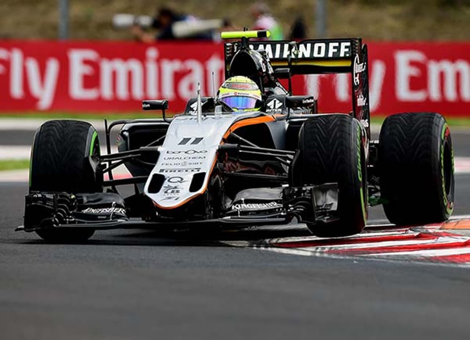 Sergio Perez lamenta ficar fora do Q3 na Hungria