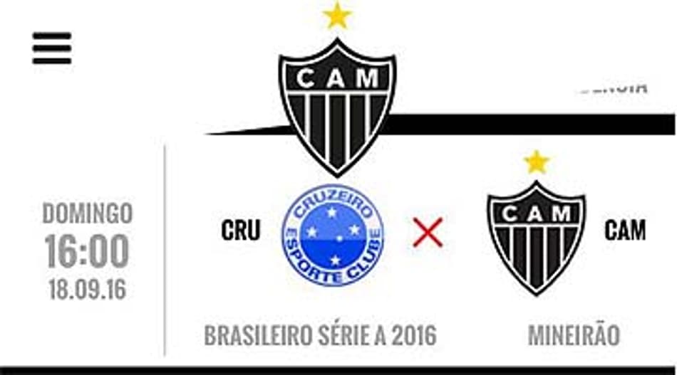 Atlético-MG lança aplicativo oficial e provoca o arquirrival Cruzeiro