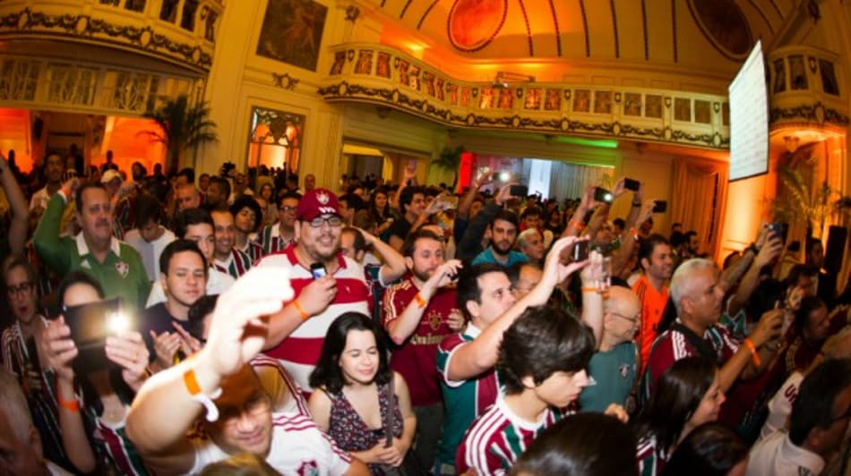 Flu festeja com grande evento seu aniversário nas Laranjeiras