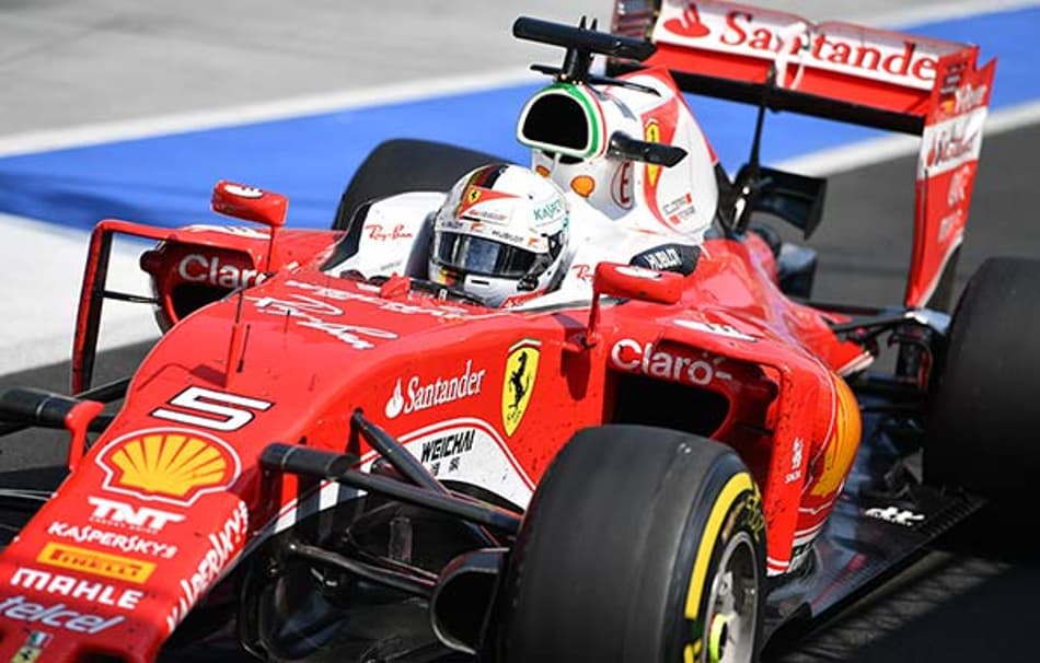 Vettel: "A Ferrari tinha ritmo para ir para o pódio"