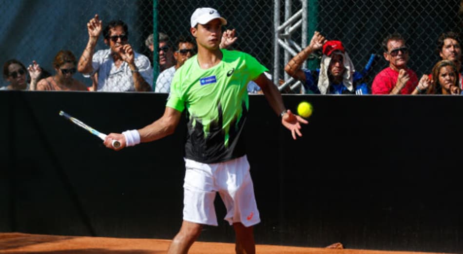Fabiano de Paula estreia nesta quinta no 1º Aberto Tennis Route
