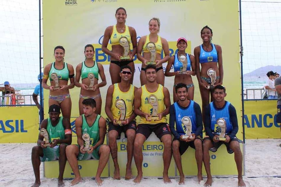 Ana Patrícia/Paula Hoffmann e Vinícius/Eduardo Davi campeões do Circuito BB de vôlei de praia