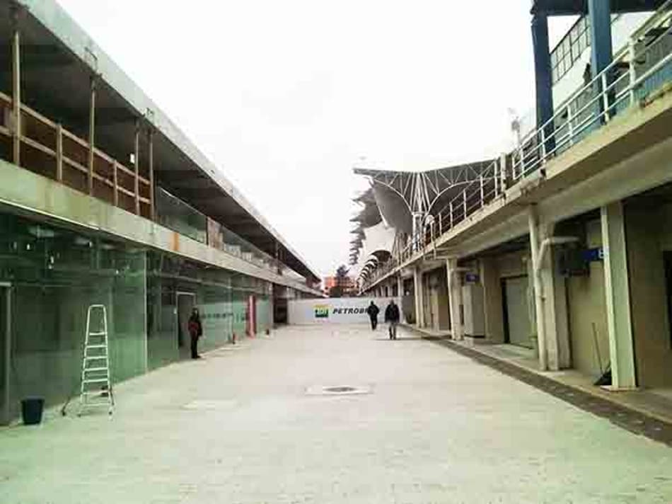 Interlagos "abre as portas" para a Fórmula Truck com os boxes inacabados