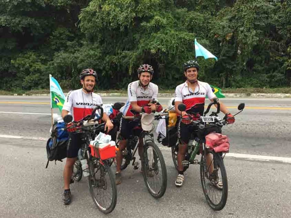 Conexão Córdoba-Rio: Argentinos pedalam mais de 3.000km pela Rio-2016