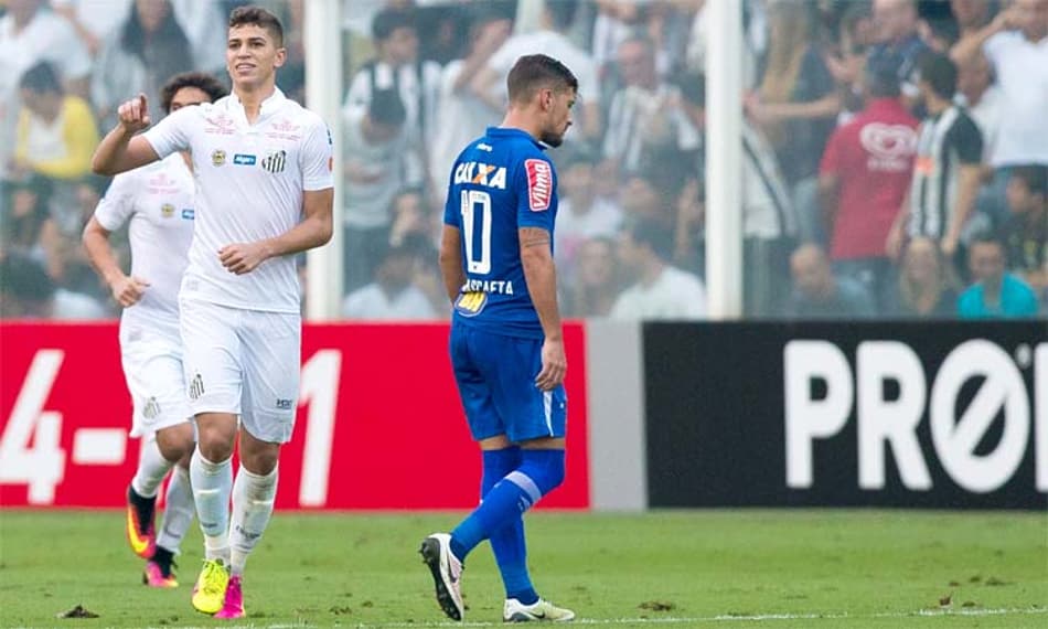 Saiba tudo o que rola no pós-jogo da vitória do Santos sobre Cruzeiro. Veja os vestiários