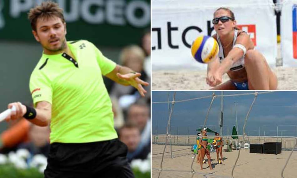 Tenista suíço fora, italiana pega no doping, treinos e outras informações. Siga a cobertura dos Jogos!