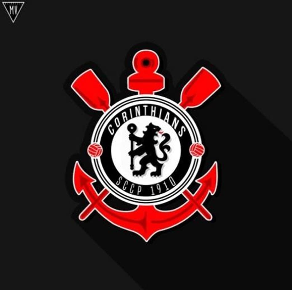 Humor! Como seriam os escudos dos times brasileiros se eles fossem europeus?