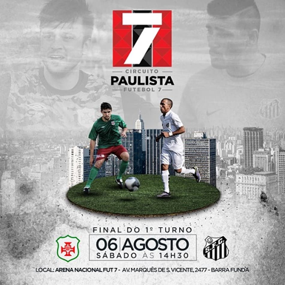 Santos e Portuguesa Santista decidem final do Paulista Fut7