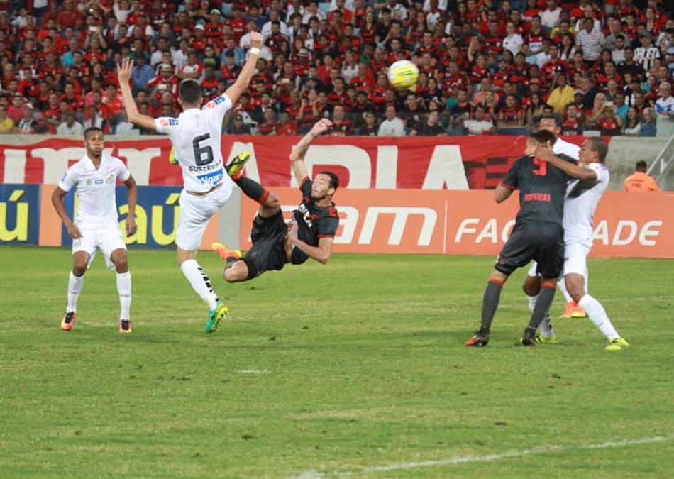Zé Ricardo lamenta falta de gol, mas aprova Fla contra o Santos: ‘Feliz pelo rendimento’