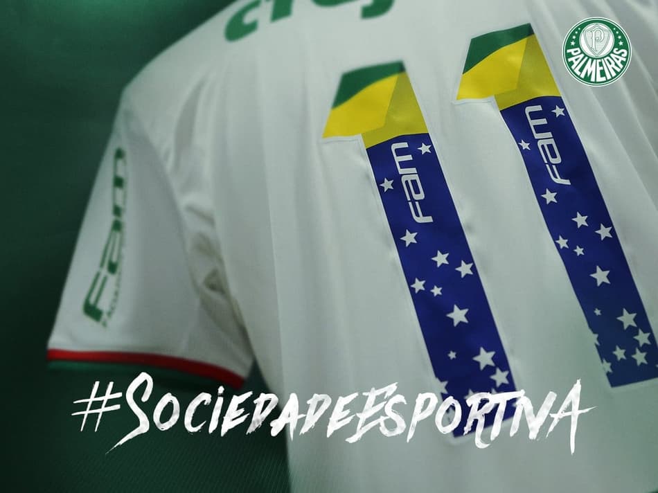 Palmeiras fará homenagem ao Time Brasil em detalhes da camisa