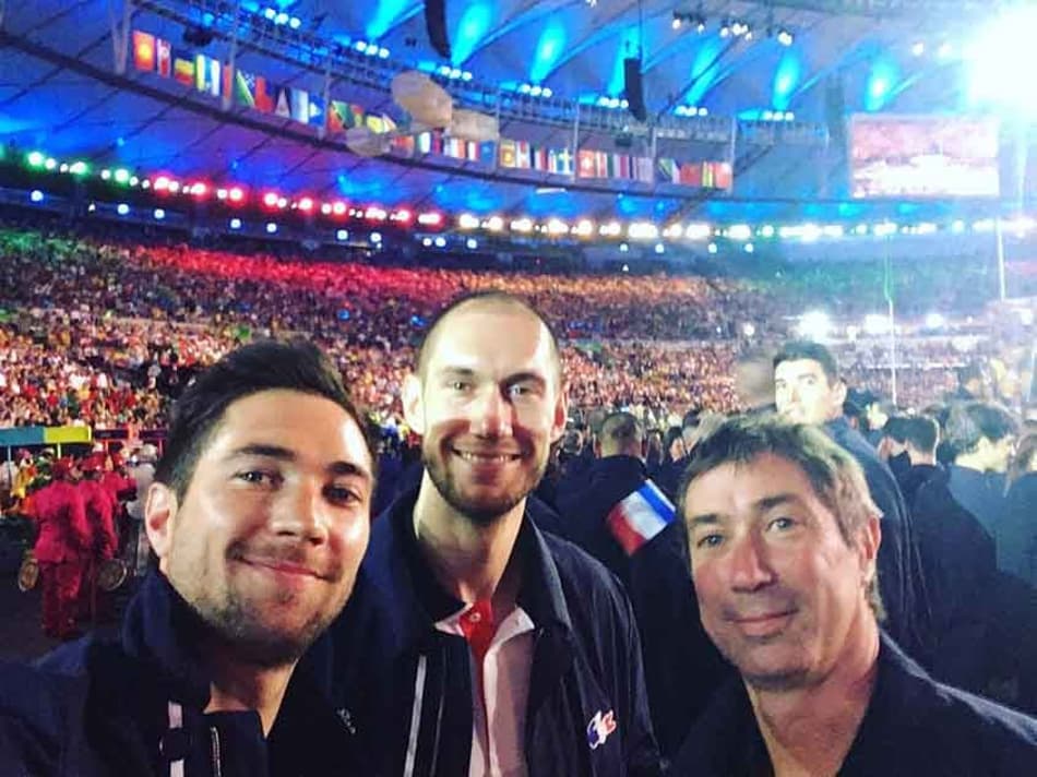 A família olímpica Tillie realiza sonho na Rio-2016