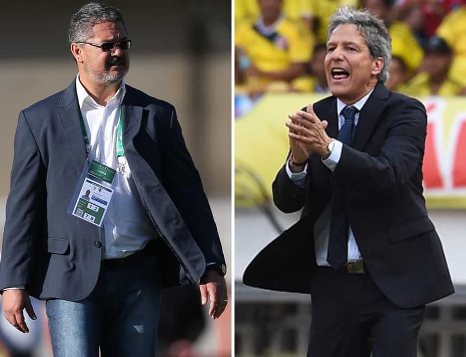 Rivais nas quartas, técnicos de Brasil e Colômbia já foram colegas de classe