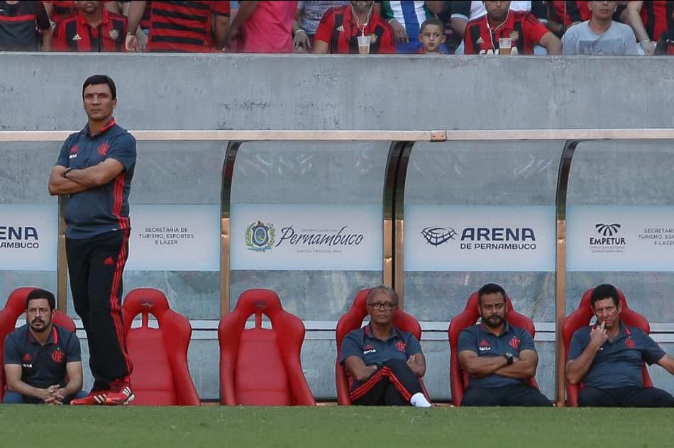 Após jogo, técnico do Flamengo diz: ‘A vitória do Sport foi incontestável’