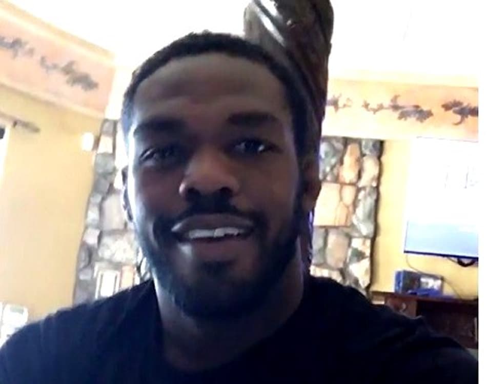 Jon Jones esbanja otimismo após doping: 'Temos muito boas notícias'