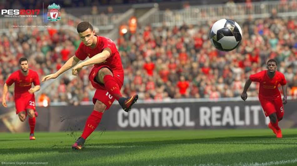 Pintou de vermelho! Liverpool fecha parceria com Konami para PES 2017