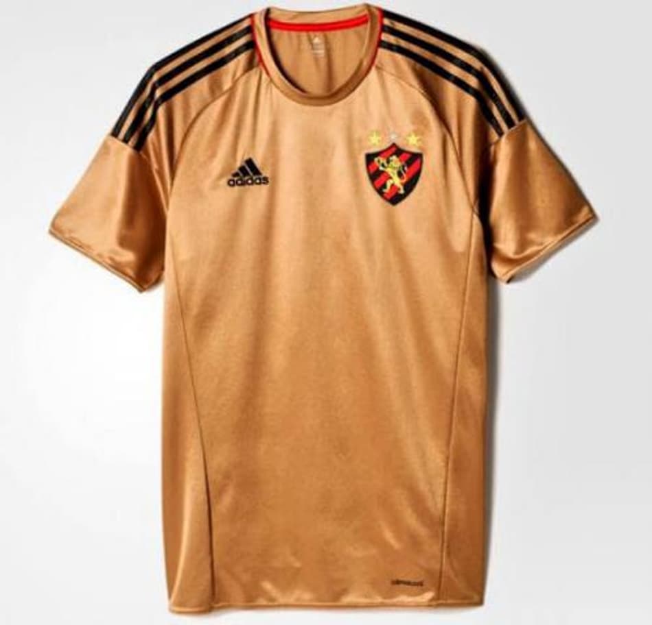 Leão de ouro: Sport terá novo uniforme dourado. Veja imagens!