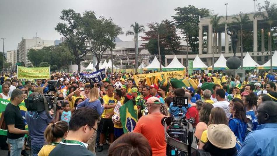 AO VIVO! Siga tudo que rola antes do duelo entre Brasil e Alemanha