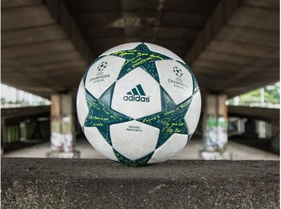 Adidas revela a nova bola da Liga dos Campeões
