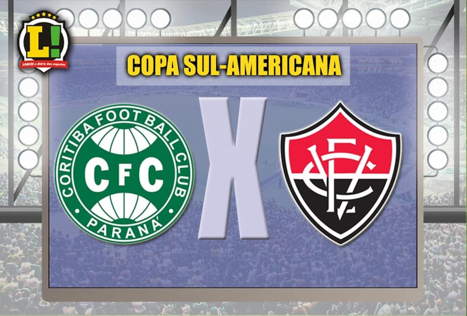 Coritiba recebe o Vitória pela Sul-Americana. Siga ao vivo!