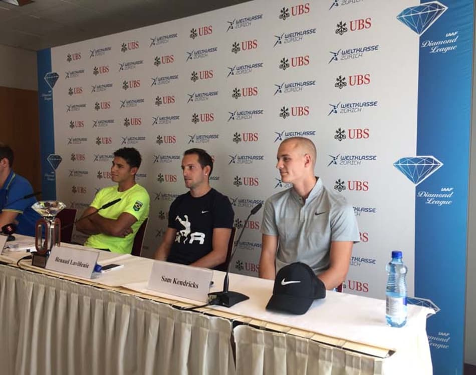 Thiago Braz e Renaud Lavillenie se reencontram na Liga Diamante