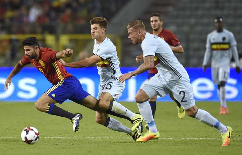 AO VIVO! Espanha e Bélgica se enfrentam em amistoso