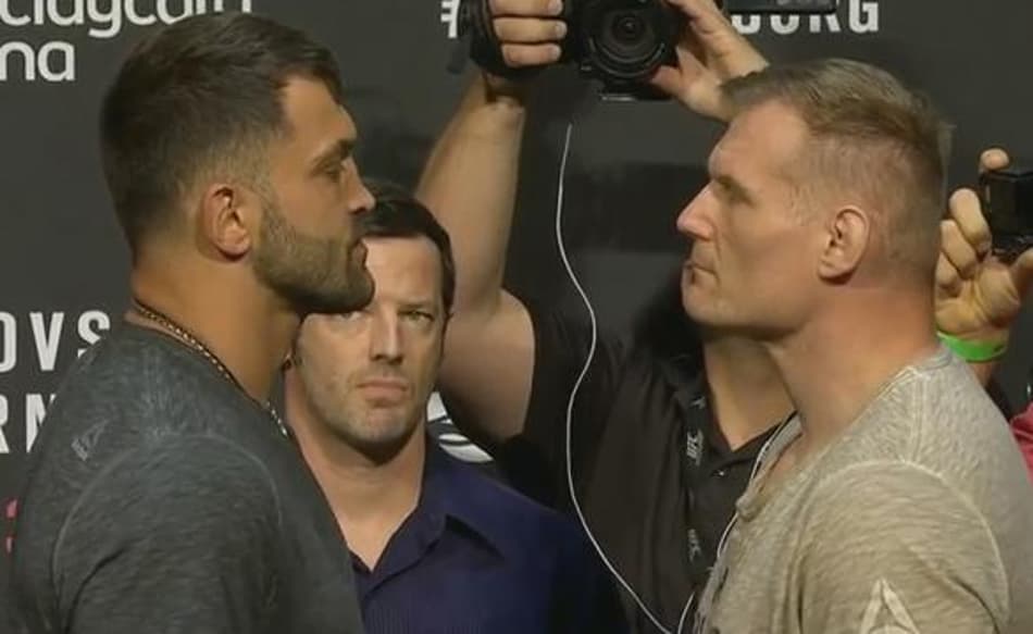 Ex-campeões lideram card do UFC Hamburgo; veja como foi a pesagem