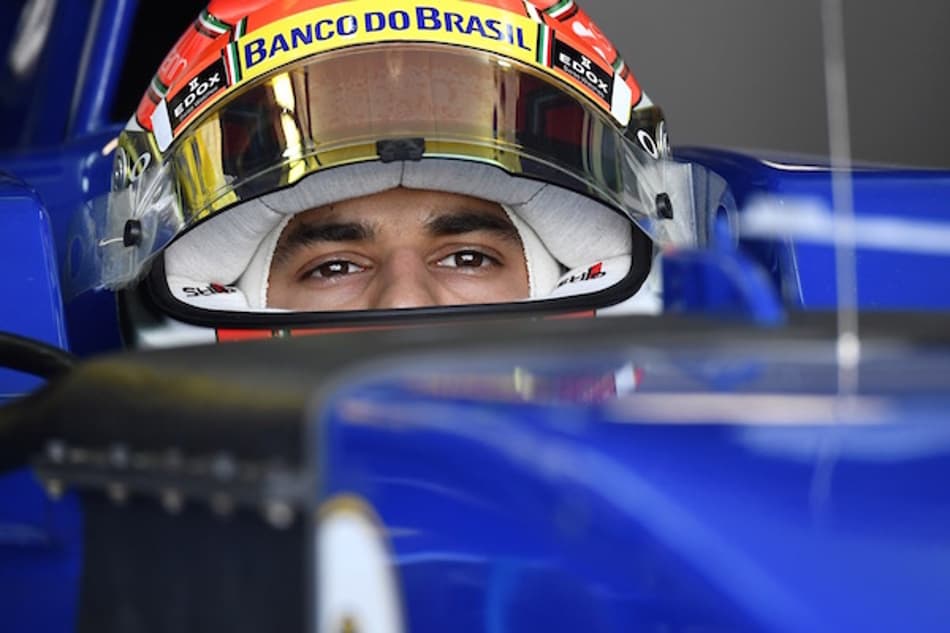 Felipe Nasr contente com evolução da Sauber