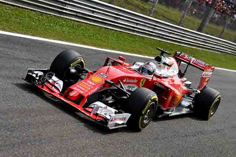 Vettel espera uma boa largada, mas admite que será difícil alcançar as Mercedes