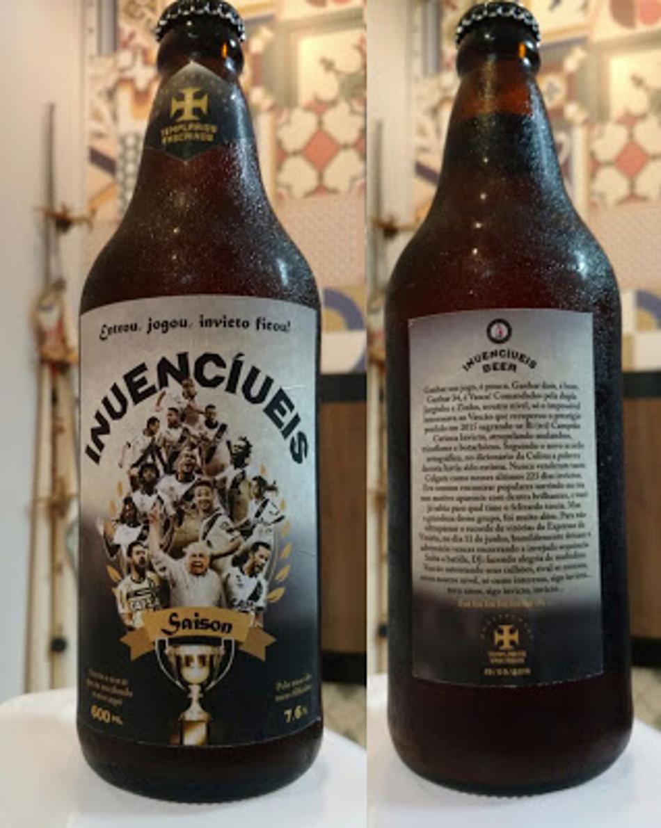 Blog do Garone: Série invicta do Vasco ganha cerveja em homenagem