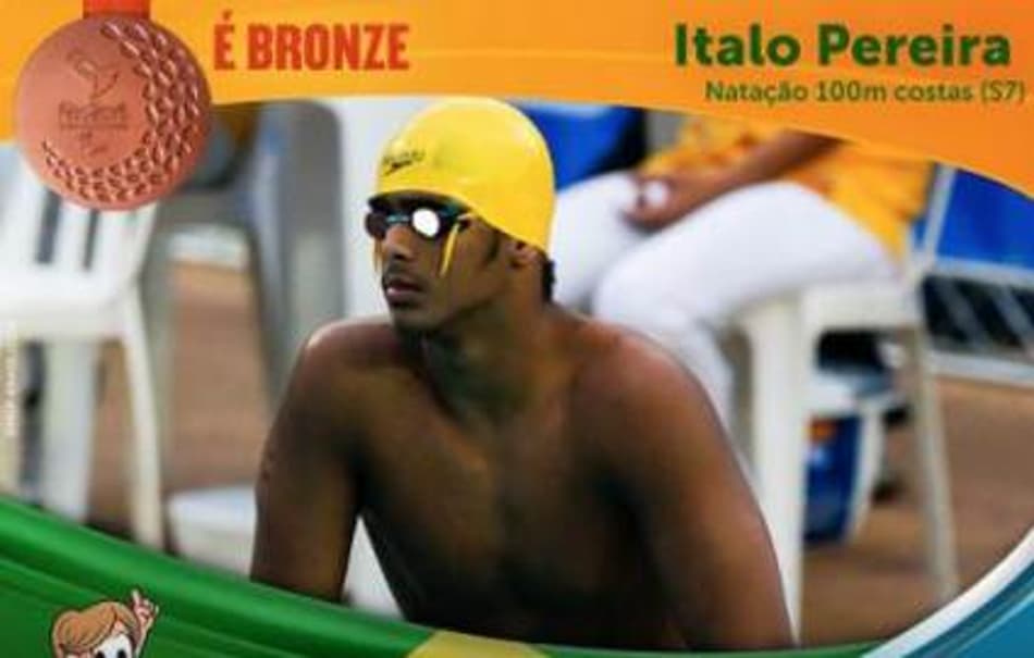 Ítalo Pereira garante o bronze na natação. Siga o dia paralímpico!