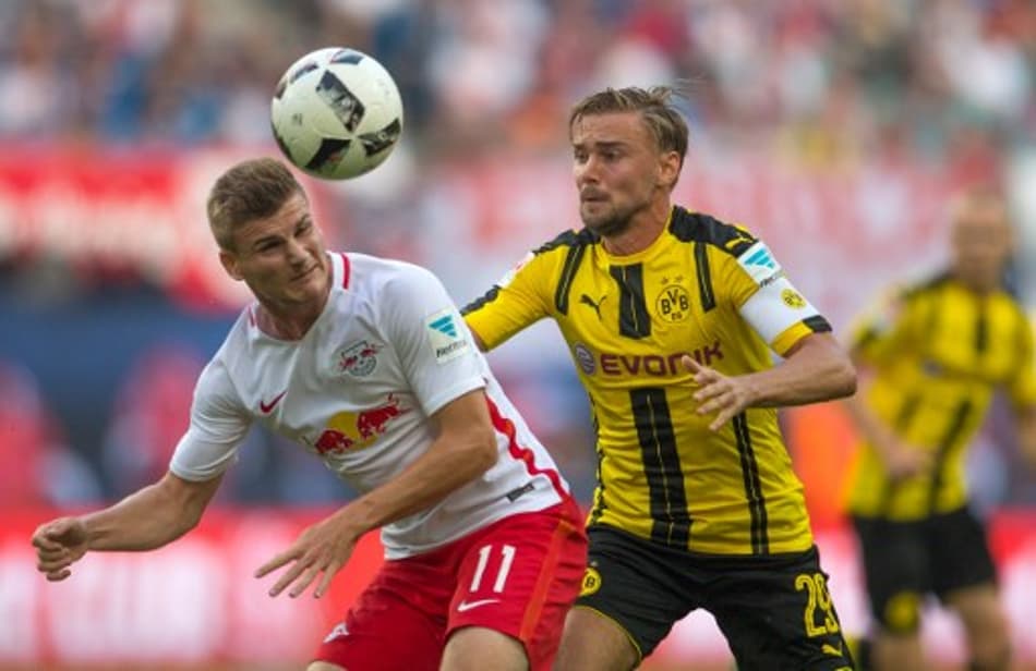 Novato RB Leipzig vence Dortmund e faz história na Alemanha