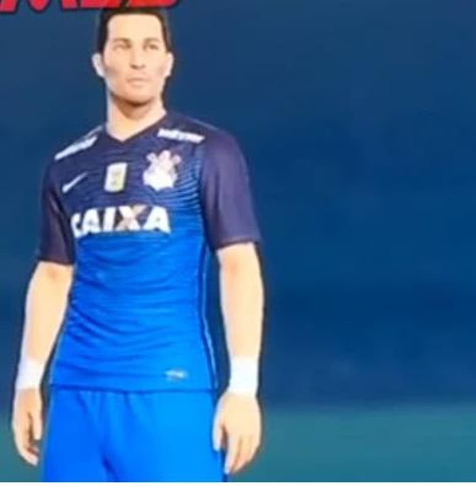 PES 2017 ‘entrega’ a nova camisa do Corinthians
