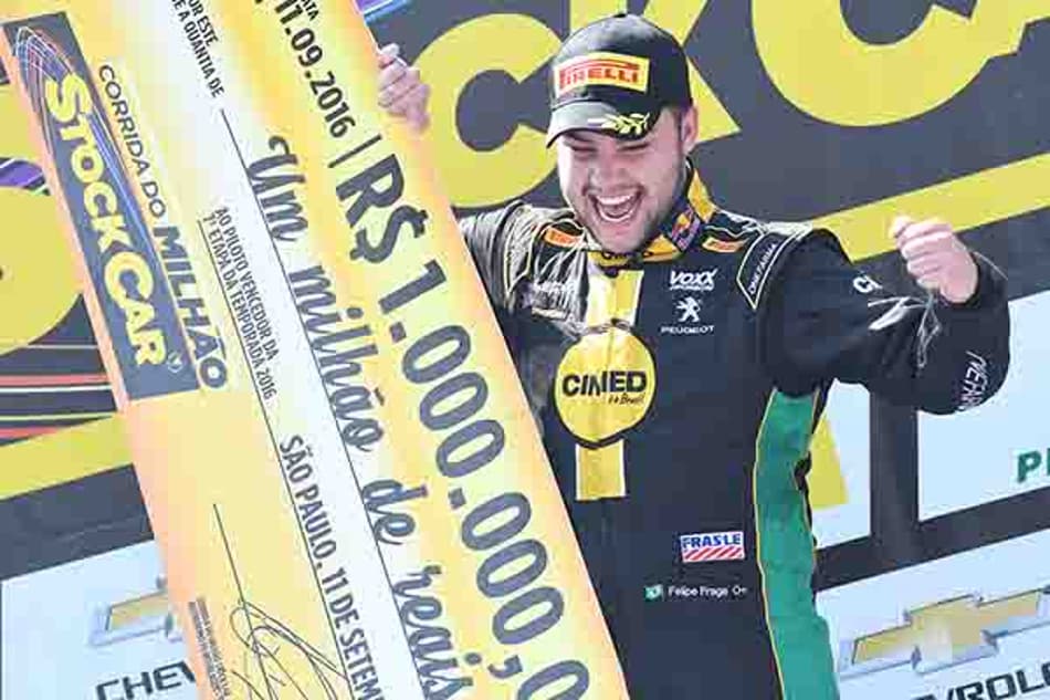 Felipe Fraga vence a Corrida do Milhão e dispara na liderança
