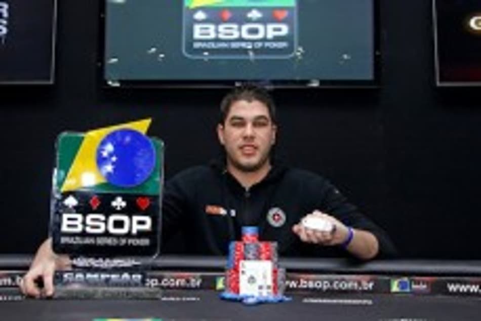 BSOP Natal: Victor Teixeira mantém título do Main Event no Nordeste