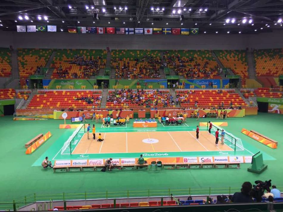 Brasil encara a China no goalball feminino. Siga a Paralímpiada