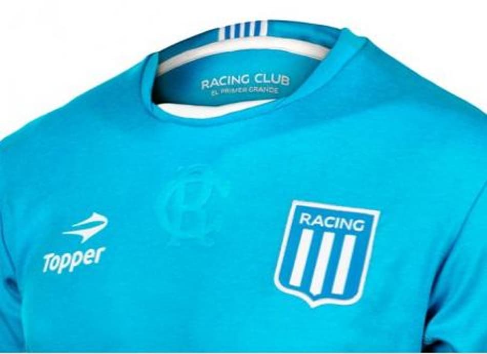Topper lança nova terceira camisa do Racing, da Argentina